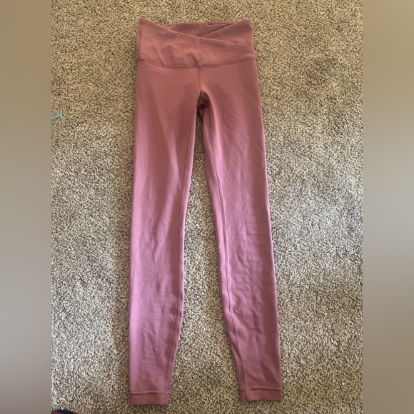 Brier Rose Lululemon Crossover Leggings - Picture 1 of 4